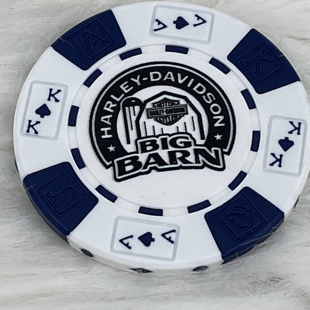 NEW BIG BARN Harley Davidson of Des Moines, Iowa Dealership Poker Chip